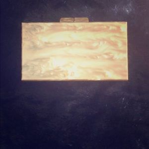 Resin Clutch with Gold Chain from Nasty Gal.